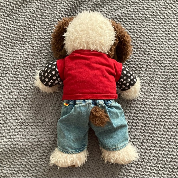 Build-A-Bear Dog with jeans and T-shirt - Picture 2 of 10